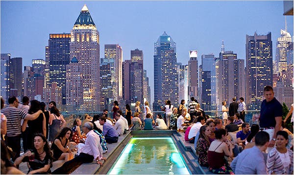 Rooftop Happy Hour Nyc