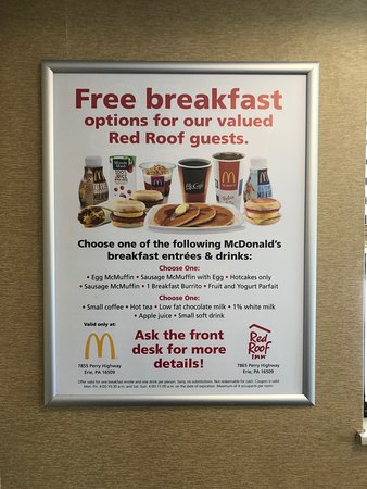 What Time Does Red Roof Inn Start Serving Breakfast?